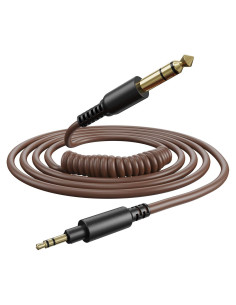 Auriculares con Cable OneOdio A71 HiFi Marrón 2.99m 6.35mm a 3.5mm