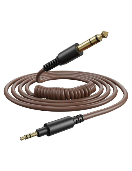 Auriculares con Cable OneOdio A71 HiFi Marrón 2.99m 6.35mm a 3.5mm