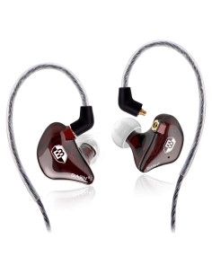 Monitores de oído BASN BSG-MC100 con doble controlador y MMCX