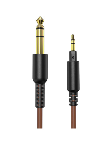 Auriculares con Cable OneOdio A71 HiFi Marrón 2.99m 6.35mm a 3.5mm