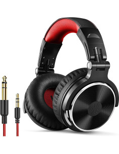 Auriculares Circumaurales OneOdio con Cable de 3m y Bajo 50mm 2