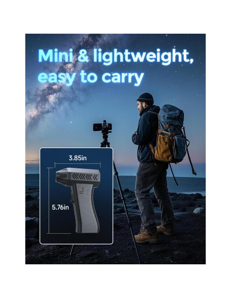 Soplador de Aire Comprimido Fulljion F-C93BK 300000RPM Negro