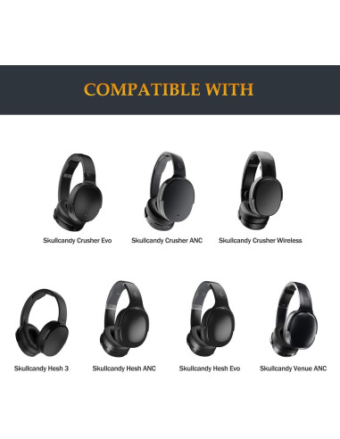 Almohadillas de Reemplazo Skullcandy Crusher Hesh ANC - Par