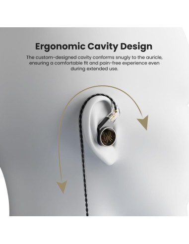 Auriculares OneOdio Master 1 In-Ear Hi-Fi con Cable Tipo-C