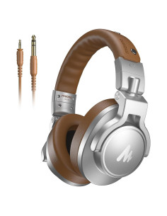 Auriculares de Estudio MAONO MH700 Plata - 50mm, Cable Desmontable
