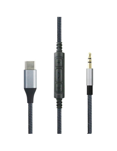 Cable de Audio USB C a 2.5mm NEW NEOMUSICIA 1.3m con Micrófono