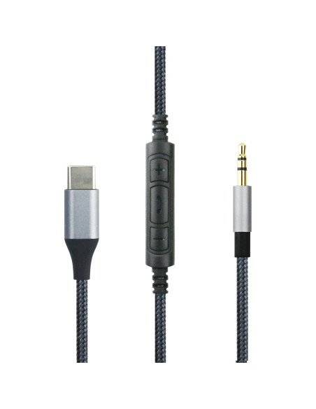 Cable de Audio USB C a 2.5mm NEW NEOMUSICIA 1.3m con Micrófono