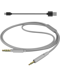 Cable de Audio Geekria 3.5mm a 2.5mm con Micrófono para Bose 2