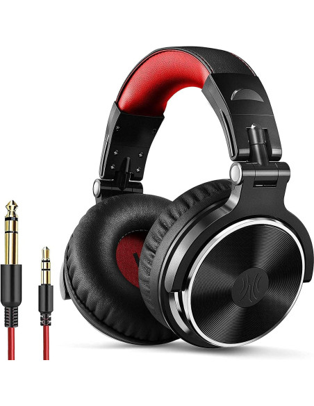 Auriculares OneOdio Circumaurales 50mm con Micrófono y Cable 3.5mm