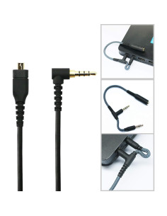 Cable de Audio NewFantasia 1.3m para SteelSeries Arctis 3/5/7/Pro 2