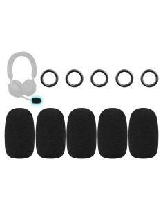 Filtro Pop de Espuma SOULWIT para Micrófono Jabra - Negro