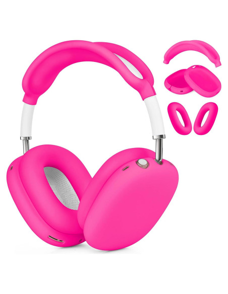 Funda de Silicona Rosa Claro para Auriculares AirPods Max