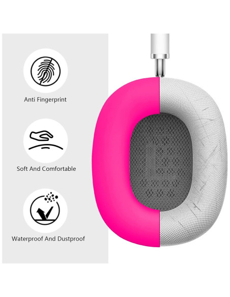 Funda de Silicona Rosa Claro para Auriculares AirPods Max