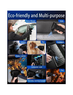 Soplador de Aire Comprimido YUHUO B01 360000 RPM Recargable 2