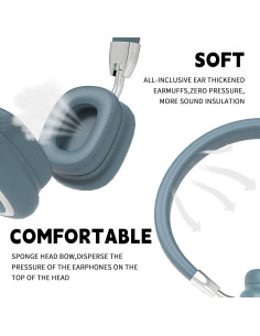 Auriculares Inalámbricos AMAFACE B35 Azul Bluetooth 5.3 2