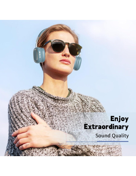 Auriculares Inalámbricos AMAFACE B35 Azul Bluetooth 5.3