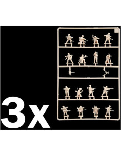 Italeri 6134S Modelo 1:72 Paracaidistas Alemanes Tropical 2