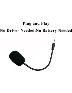 Micrófono de Reemplazo NewTH para Auriculares Turtle Beach 2