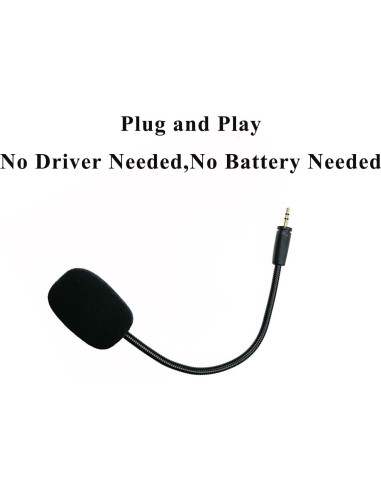 Micrófono de Reemplazo NewTH para Auriculares Turtle Beach