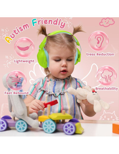 Auriculares para Niños con Cancelación de Ruido SNR 29dB