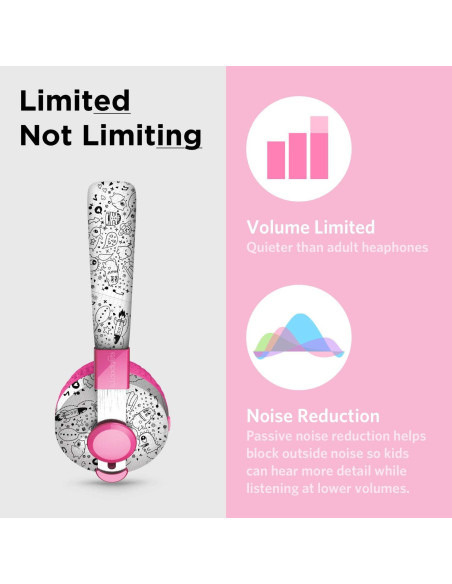 Auriculares Inalámbricos LilGadgets Untangled Pro para Niños