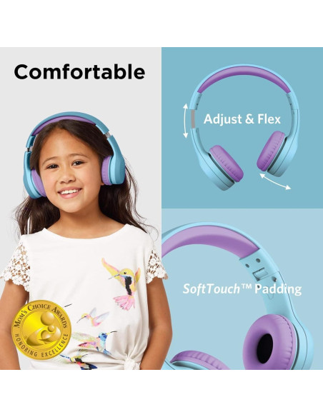 Auriculares Conectados+ LilGadgets para Niños con Micrófono