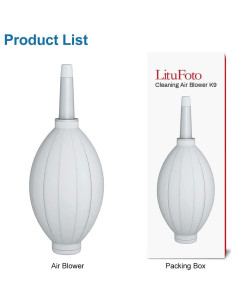 Soplador de Aire K9 VONOV Limpiador de Polvo para Cámaras y Electrónicos 2