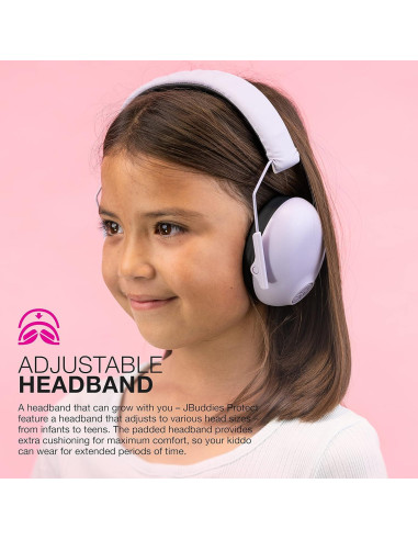 Auriculares de Protección Auditiva JLab JBuddies Lila