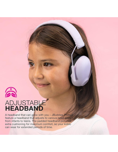 Auriculares de Protección Auditiva JLab JBuddies Lila