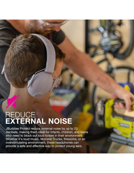 Auriculares de Protección Auditiva JLab JBuddies Lila