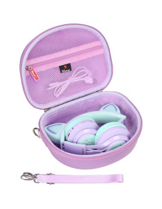 Funda Dura Mchoi para Auriculares Inalámbricos Niños Rosa 2