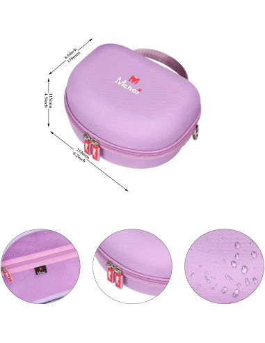 Funda Dura Mchoi para Auriculares Inalámbricos Niños Rosa