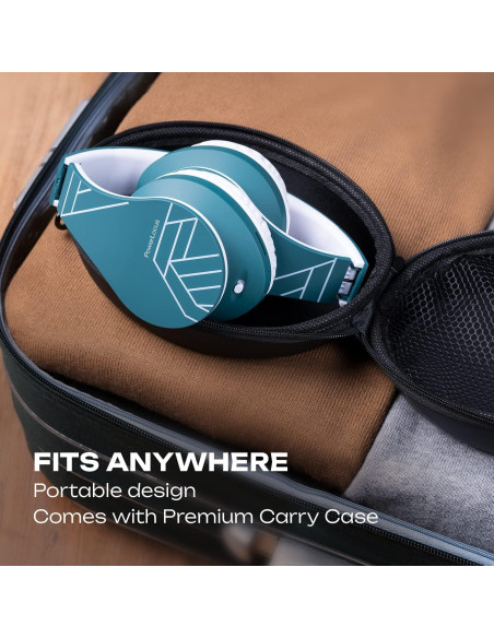 Auriculares Inalámbricos PowerLocus P2 - 2 Piezas Oro Rosa y Azul/Blanco