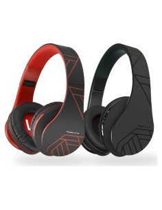 Auriculares Inalámbricos PowerLocus P2 - 2 Piezas Negro/Rojo