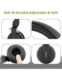 Auriculares On-Ear Plegables Gorsun para Niños 3-15 Años 2