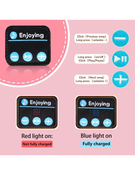 Auriculares Inalámbricos para Niños SYPVRY KM-1 Diadema Ajustable