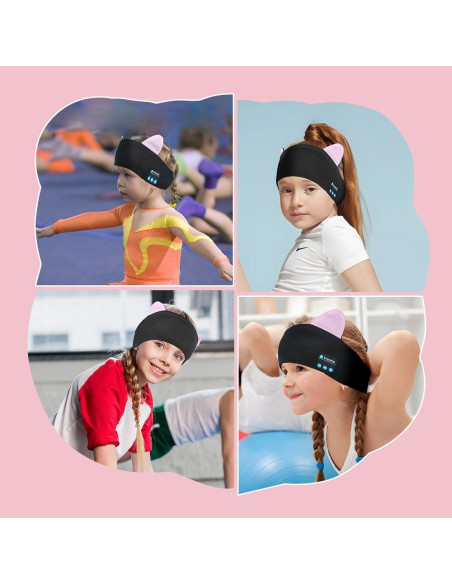 Auriculares Inalámbricos para Niños SYPVRY KM-1 Diadema Ajustable