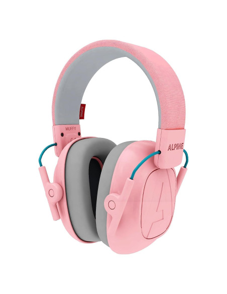 Auriculares Muffy Kids Alpine - Protección Auditiva Rosa 25dB