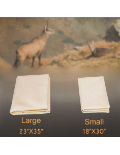 Toalla de Chamois Natural Autocare 2 Unidades 45x75cm y 60x90cm 2