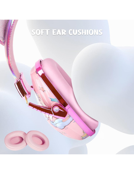 Auriculares Aislantes de Ruido Homicozy Unicornio 3D Niños