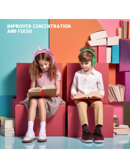 Auriculares Aislantes de Ruido Homicozy Unicornio 3D Niños