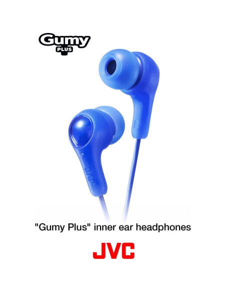 Auriculares In Ear JVC Gumy HAFX7V Púrpura, Sonido Potente