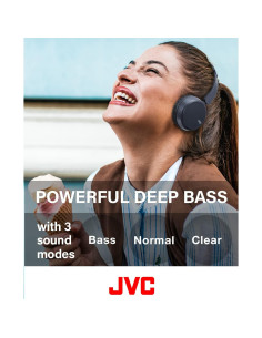 Auriculares Inalámbricos JVC HAS36W, Bluetooth 5.2, 35h Batería, Azul 2