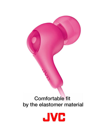 Auriculares In Ear JVC Gumy HAFX7V Púrpura, Sonido Potente