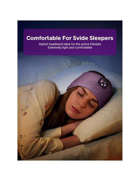 Diadema Bluetooth Fulext para Dormir - Auriculares Inalámbricos