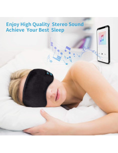 Máscara de Ojos con Auriculares Bluetooth Joseche Jo-Sleep 2