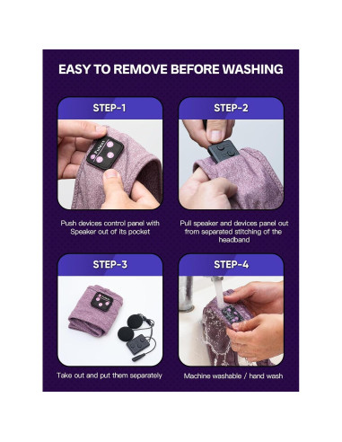 Diadema Bluetooth Fulext para Dormir - Auriculares Inalámbricos