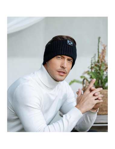 Auriculares Beanie Bluetooth para dormir Fulext - Diadema de lana
