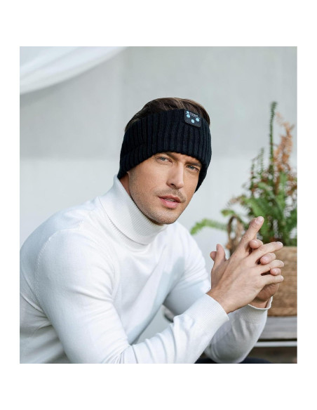 Auriculares Beanie Bluetooth para dormir Fulext - Diadema de lana