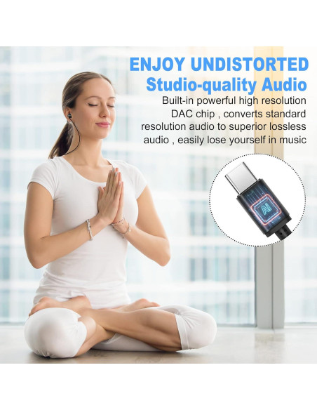 Auriculares con Cable MAXROCK USB-C para Dormir - 2 Piezas